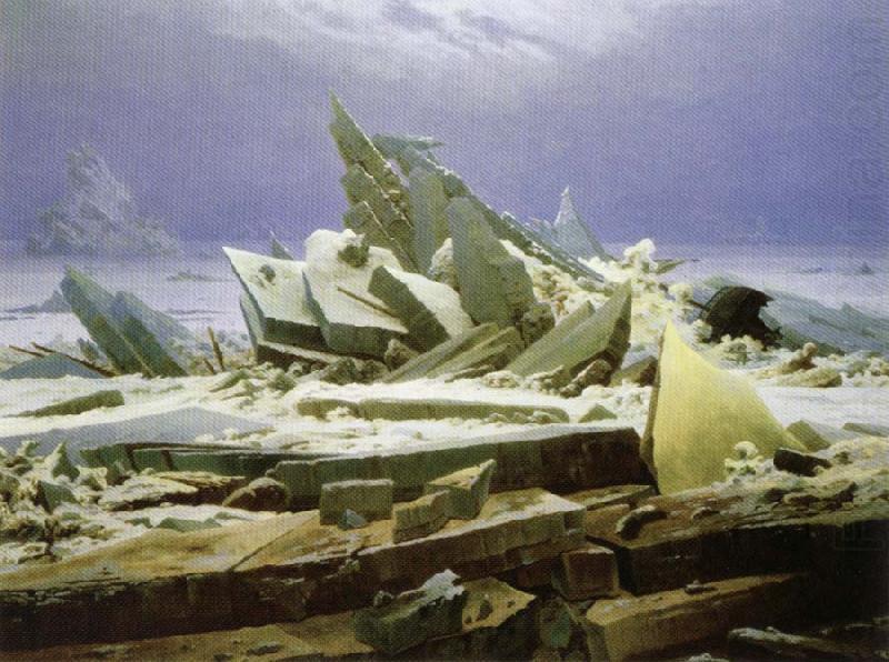 Caspar David Friedrich Shipwreck or Sea of Ice china oil painting image